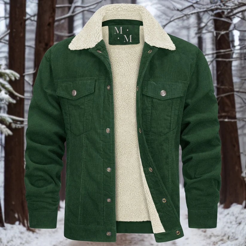 Fleece Corduroy Jas | Rainer Jas