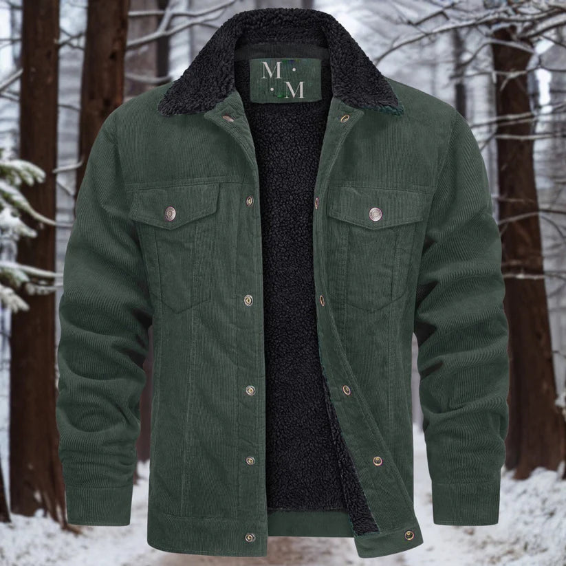 Fleece Corduroy Jas | Rainer Jas