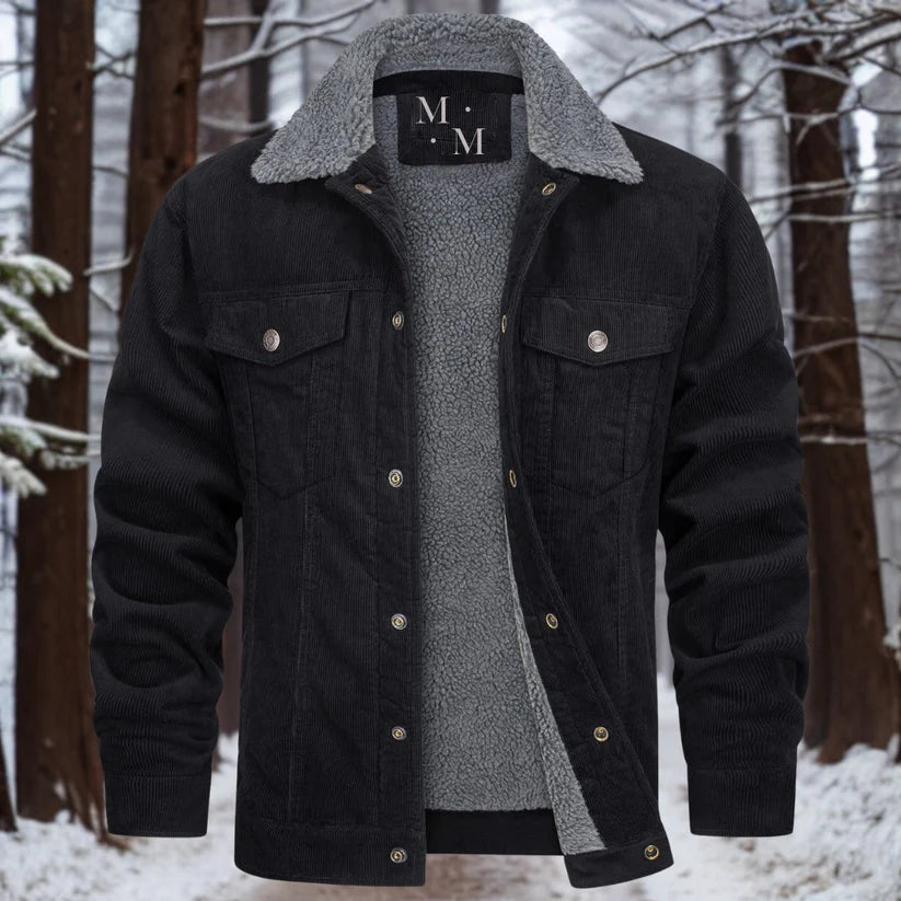 Fleece Corduroy Jas | Rainer Jas