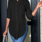 Gespleten Knoopjes Shirt | Wendaya Blouse