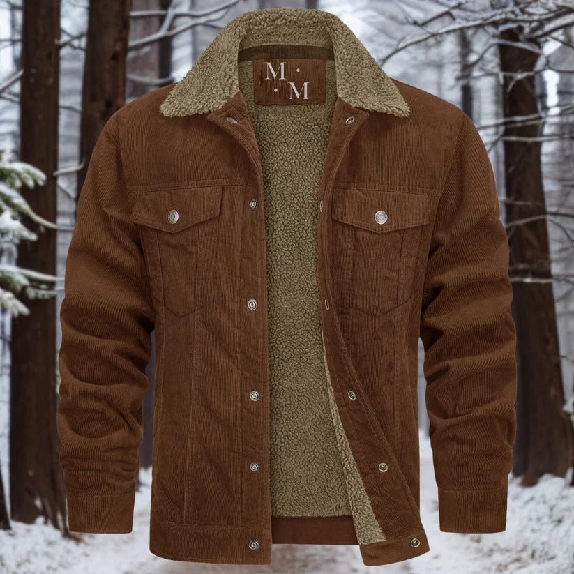 Fleece Corduroy Jas | Rainer Jas