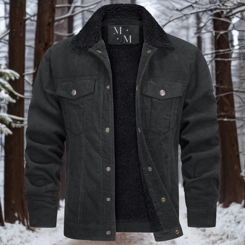 Fleece Corduroy Jas | Rainer Jas