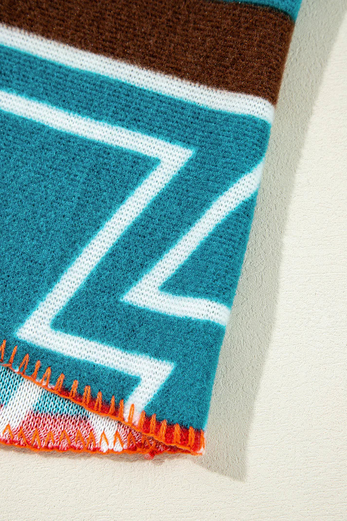 Dames Bedrukt Klokmouwen Jas | Xavian Jas