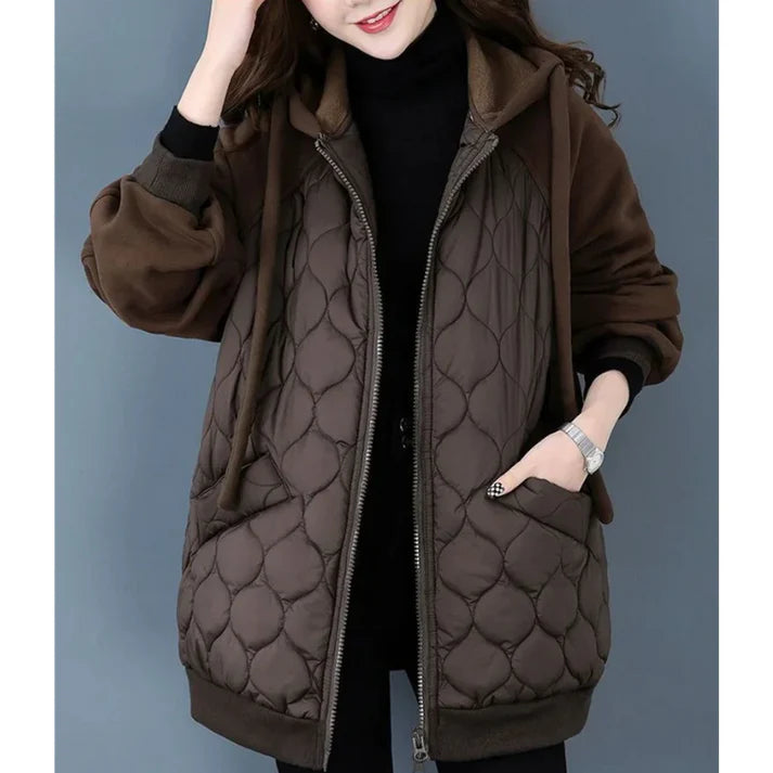 Oversized Capuchon Gewatteerde Jas | Ylka Jas