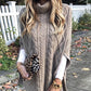Casual Coltrui Cape Sweater | Virna Trui