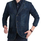 Heren Denim Blazerjasje | Michiel jas