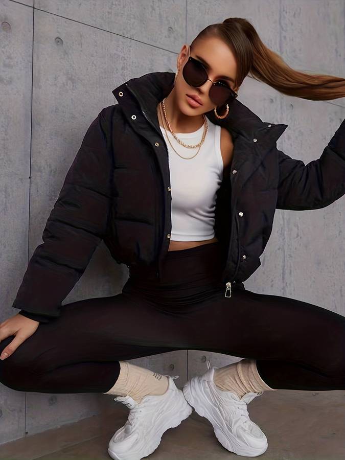 Stijlvolle Pufferjas | Carly