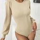 Ribbed Body Top met Lange Mouwen | Sanai Top