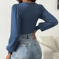 Ribbed Body Top met Lange Mouwen | Sanai Top