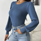 Ribbed Body Top met Lange Mouwen | Sanai Top