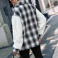 Fleece Geruite Jas | Celestine Jas