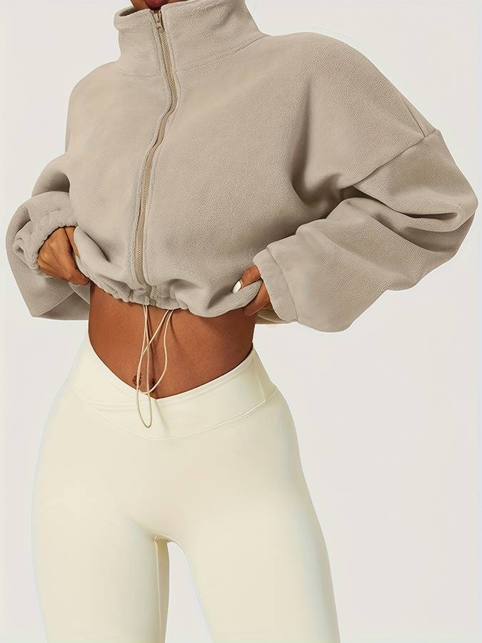 Warme Fleece Jas | Sharmaine Jas