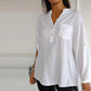 V-hals Blouse met Glitter en Zakje | Odessa Blouse