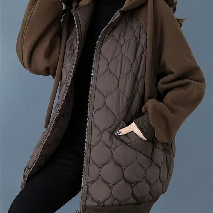Oversized Capuchon Gewatteerde Jas | Ylka Jas