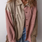 Vrouwen Kleurblok Corduroy Shacket | Xavienne Shacket