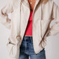 Casual Corduroy Capuchon Jas | Xariel Jas