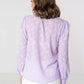 Elegante Blouse Met Patroon | Lila