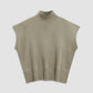 Vrouwen Effen Gebreide Top | Ynes Top