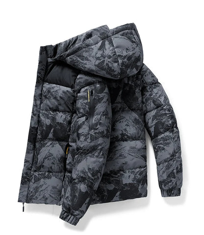 Camouflage Pufferjas | Wolfram