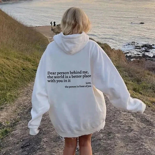 Comfortabele Hoodie met Print | Jezie Trui