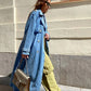 Denim Trenchcoat | Crisilda