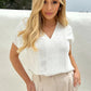 T-Shirt Met Casual Elegantie  | Ximena