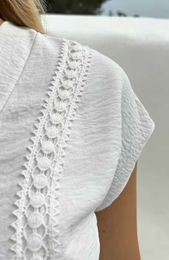 T-Shirt Met Casual Elegantie  | Ximena