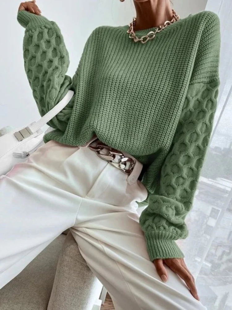 Oversized Knitted Tru | Jynkee Trui