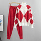 Vrouwen Turtleneck en Broek Set | Wendela set