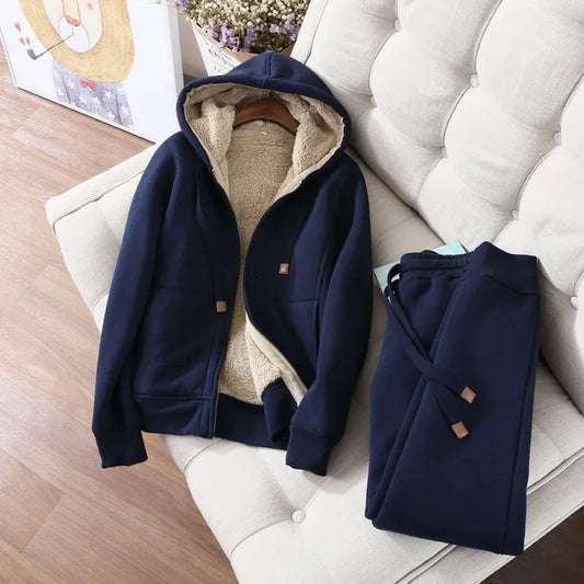 Comfortabele Fleece Lounge Set | Trina Set