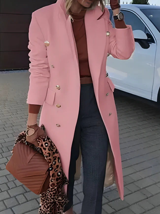 Elegante Wollen Trenchcoat | Mellody Jas