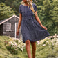 Luxe Midi Jurk met Tailleband | Mare