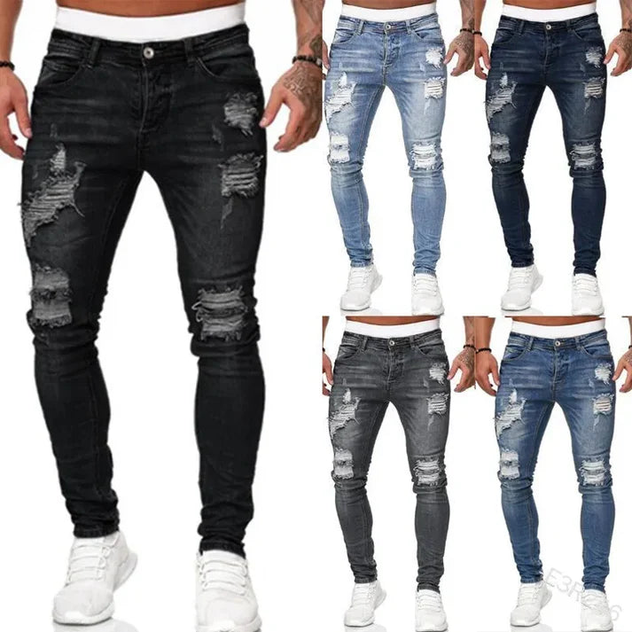 Heren Vintage Wash Jeans | Ynza Jeans