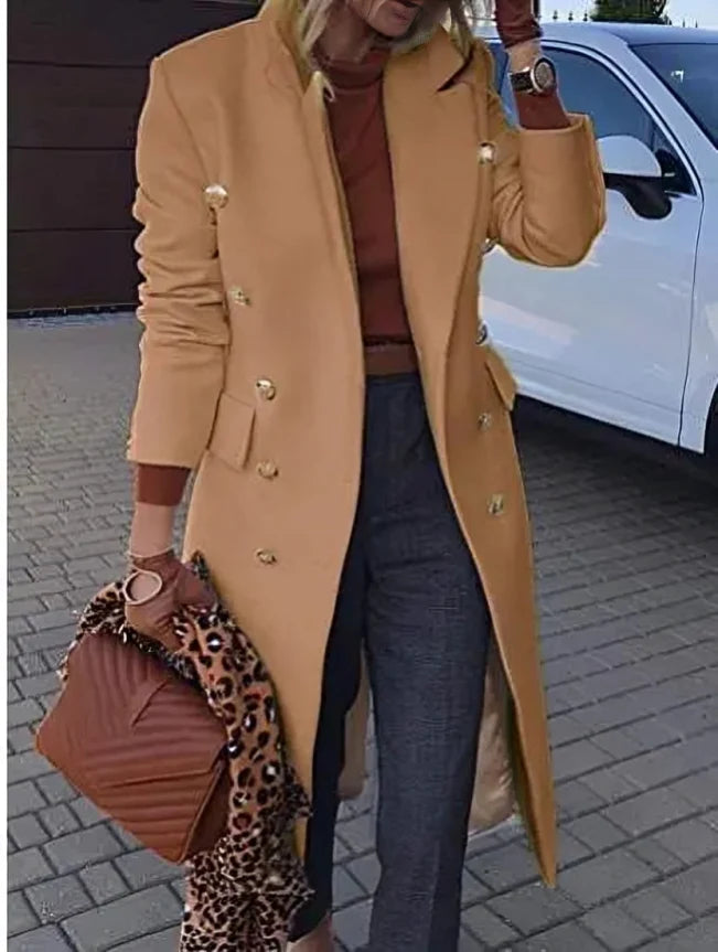 Elegante Wollen Trenchcoat | Mellody Jas