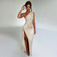 One Shoulder Maxi Jurk| Melody