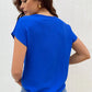 Geborduurde Top met V-Hals | Remi