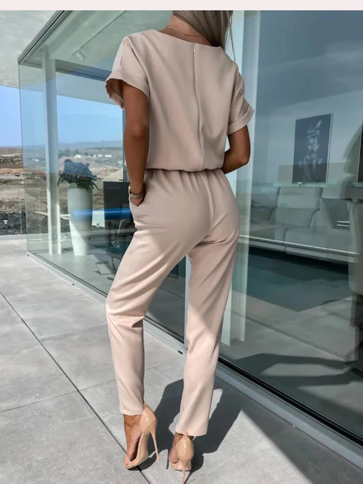 Elegante Jumpsuit Met Wijde Pijpen | Eveline