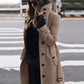 Dames Wollen  Trenchcoat | Sunshine