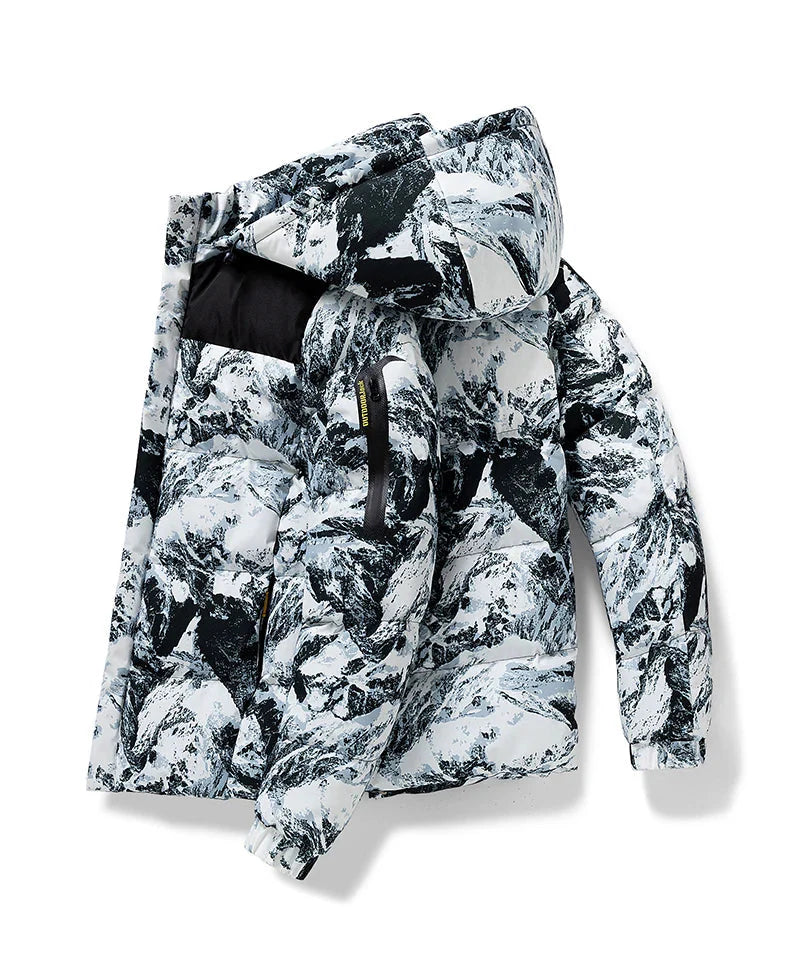 Camouflage Pufferjas | Wolfram