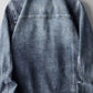 Heren Klassieke Denim Jas met Knoopsluiting | Waldo Jas
