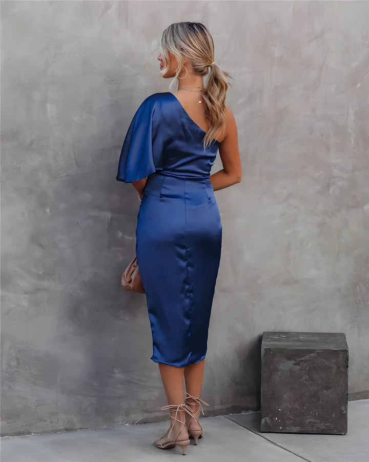 Luxe Elegante Satijnen Jurk | Allerga