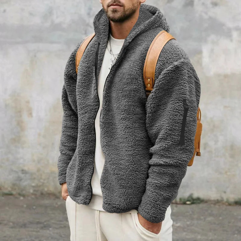 Dubbelzijdige Fleece Jas | Nils