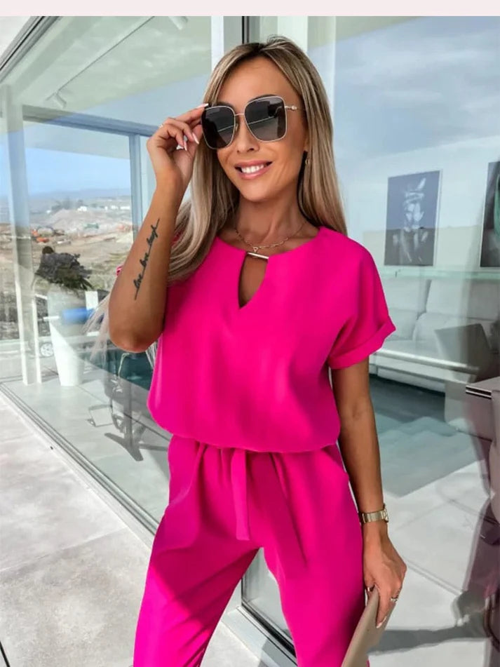Elegante Jumpsuit Met Wijde Pijpen | Eveline