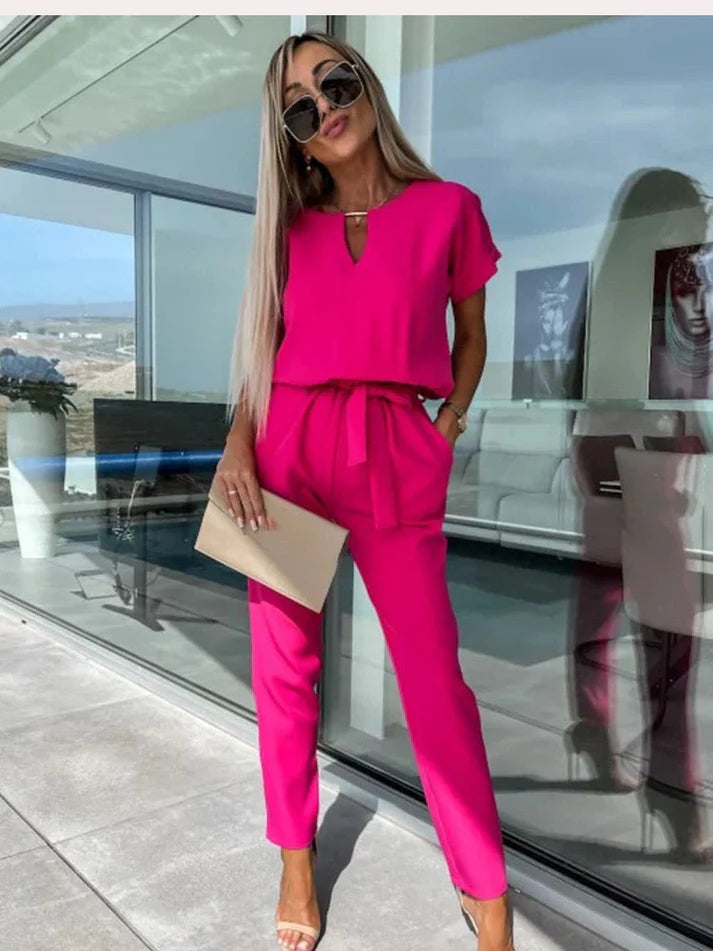 Elegante Jumpsuit Met Wijde Pijpen | Eveline