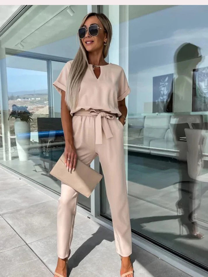 Elegante Jumpsuit Met Wijde Pijpen | Eveline