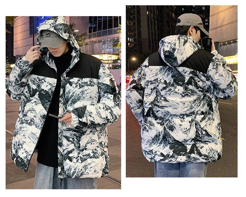 Camouflage Pufferjas | Wolfram