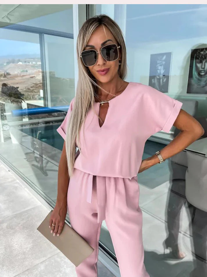 Elegante Jumpsuit Met Wijde Pijpen | Eveline