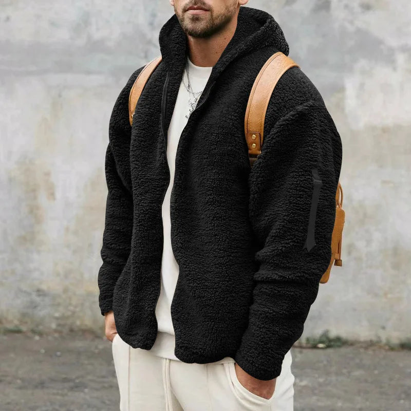 Dubbelzijdige Fleece Jas | Nils