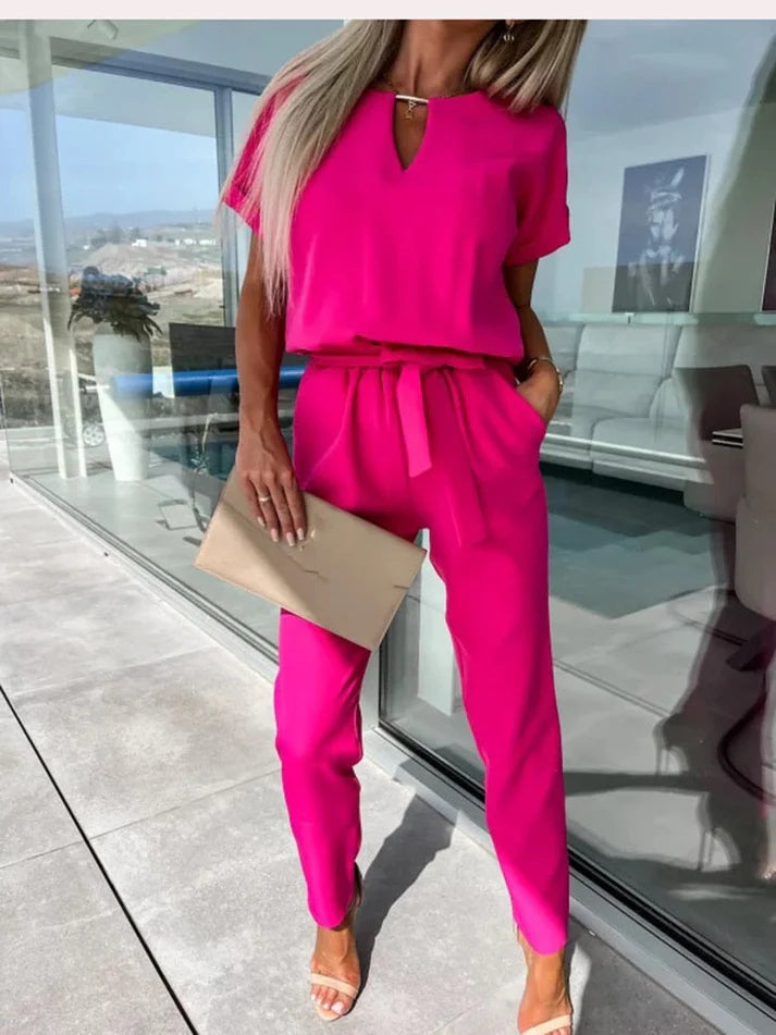 Elegante Jumpsuit Met Wijde Pijpen | Eveline