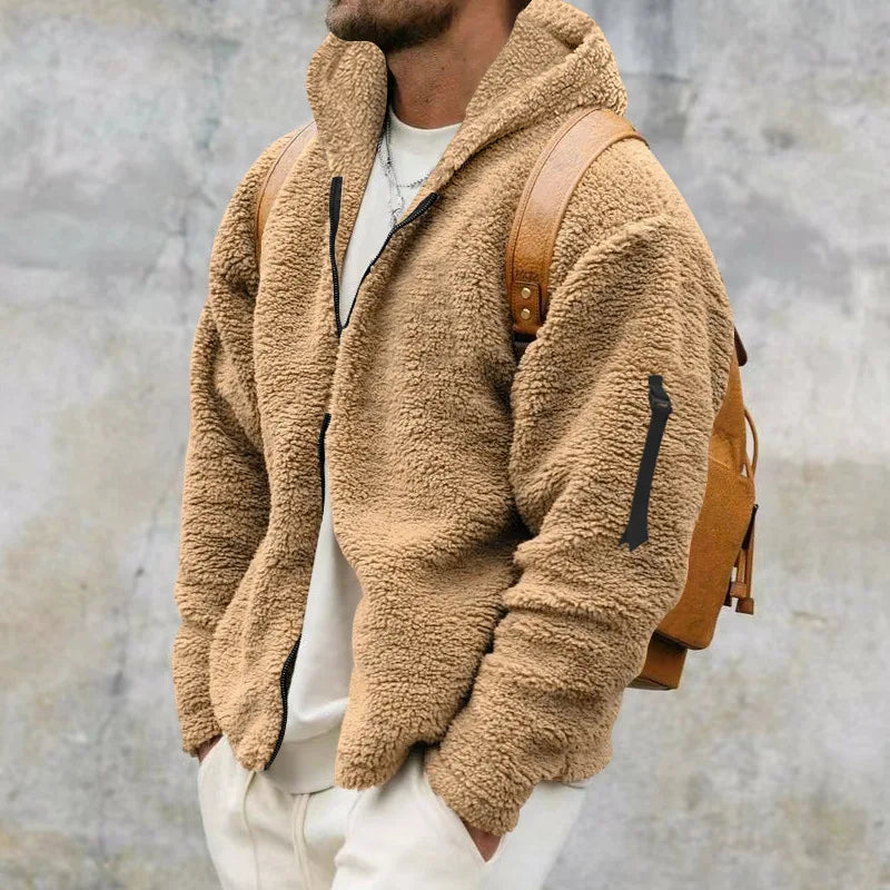 Dubbelzijdige Fleece Jas | Nils